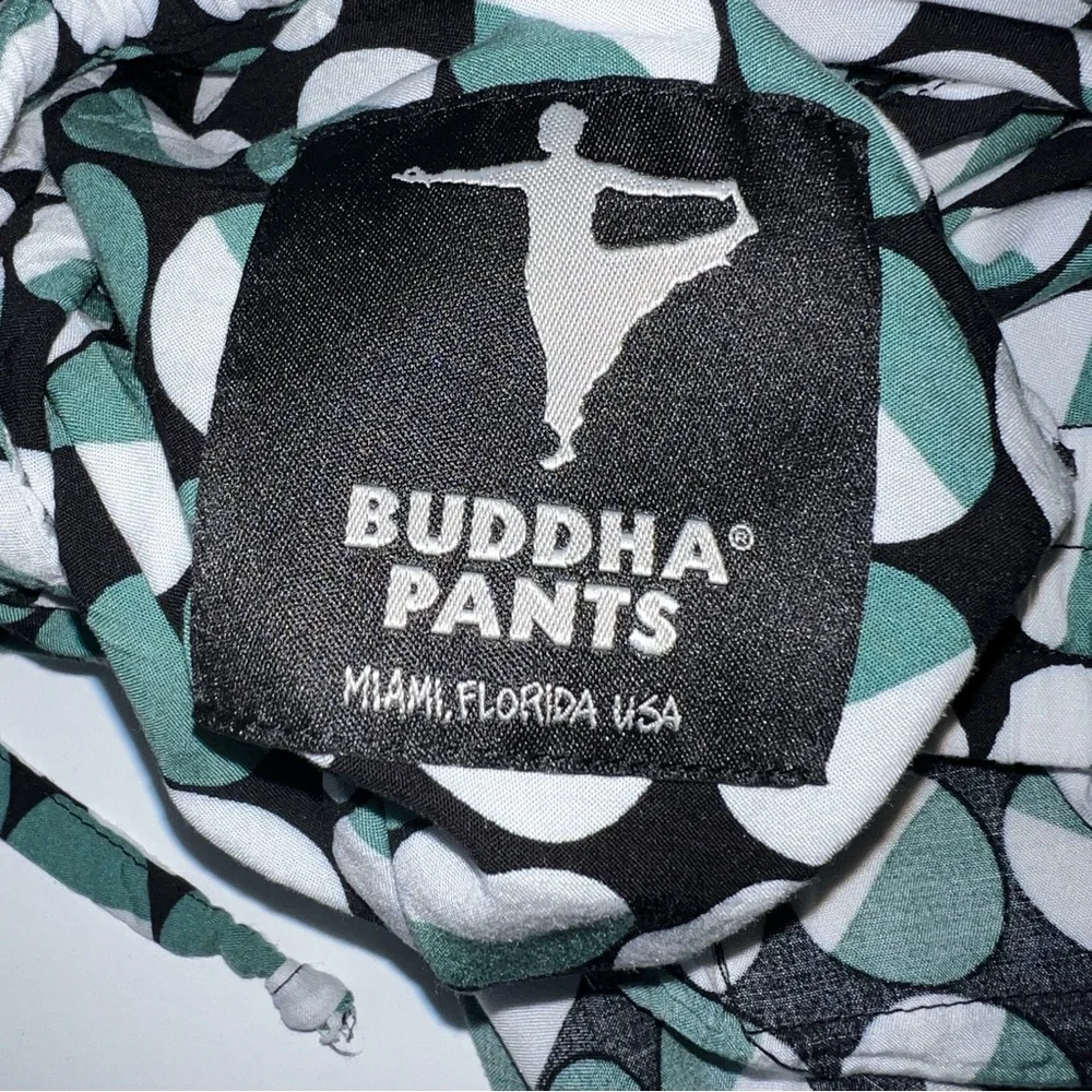 Buddha Pants Womens Cotton Drawstring Slouchy Pocket Boho Hippie Harem Pants XXS